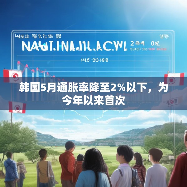 韩国5月通胀率降至2%以下，为今年以来首次