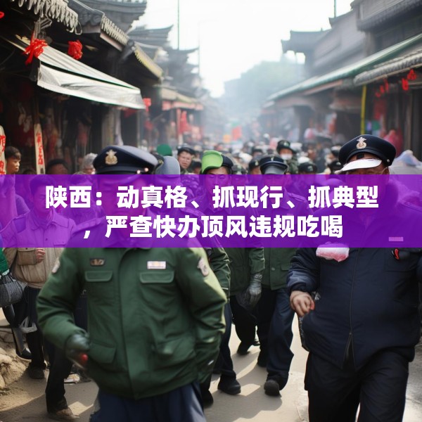 陕西：动真格、抓现行、抓典型，严查快办顶风违规吃喝