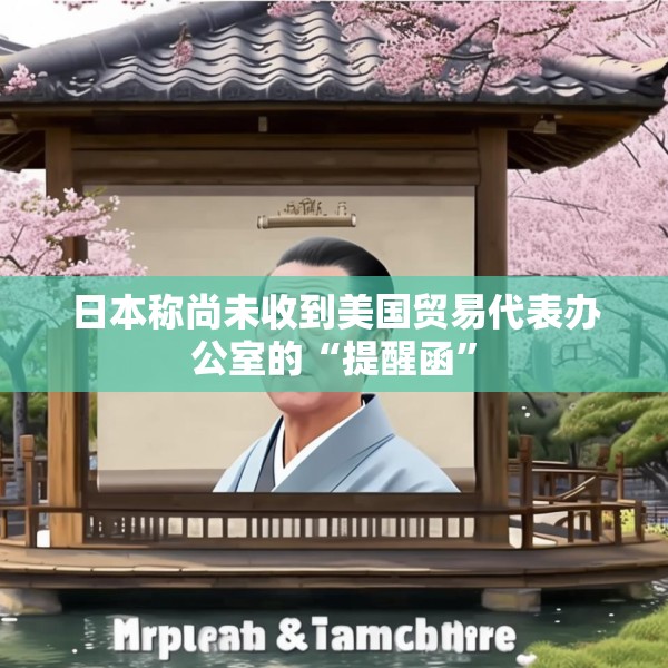 日本称尚未收到美国贸易代表办公室的“提醒函”
