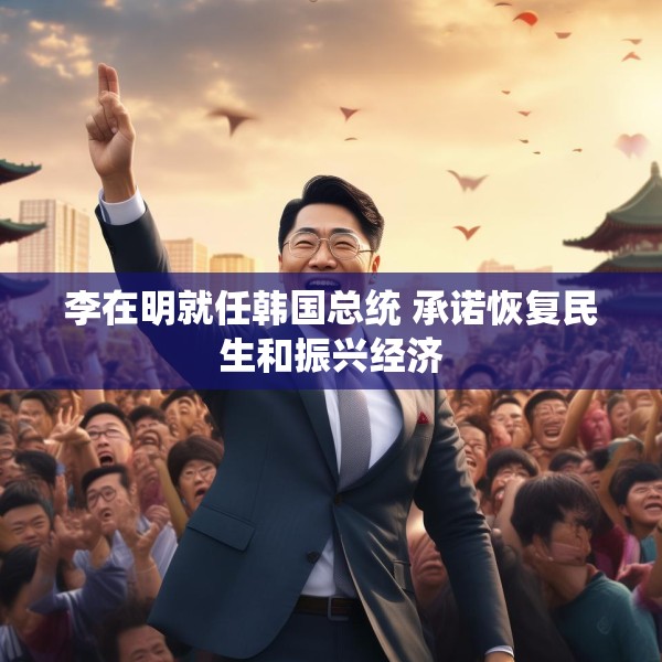 李在明就任韩国总统 承诺恢复民生和振兴经济