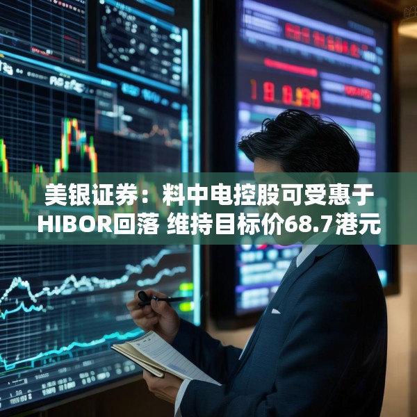 美银证券：料中电控股可受惠于HIBOR回落 维持目标价68.7港元