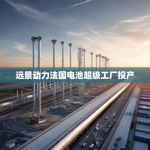 远景动力法国电池超级工厂投产