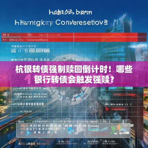 杭银转债强制赎回倒计时！哪些银行转债会触发强赎？