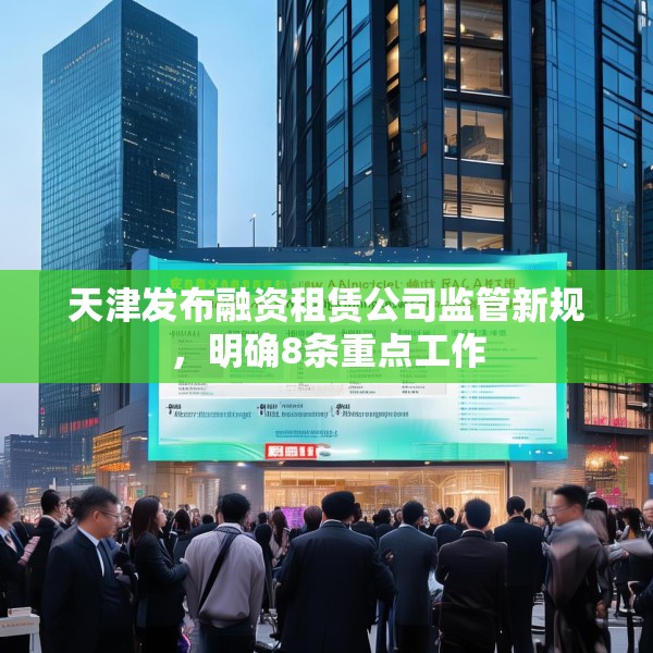 天津发布融资租赁公司监管新规，明确8条重点工作