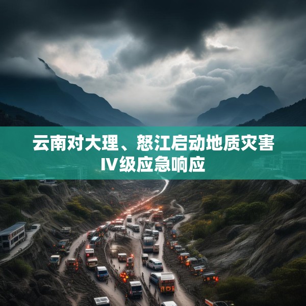 云南对大理、怒江启动地质灾害Ⅳ级应急响应