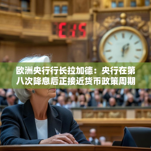 欧洲央行行长拉加德：央行在第八次降息后正接近货币政策周期尾声