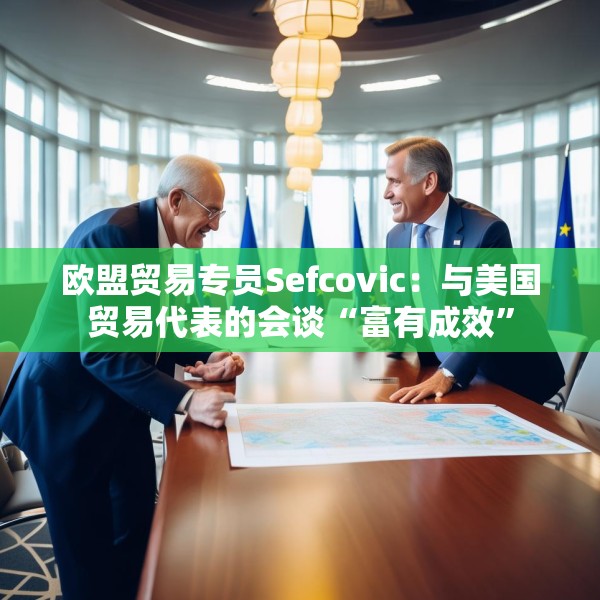 欧盟贸易专员Sefcovic：与美国贸易代表的会谈“富有成效”