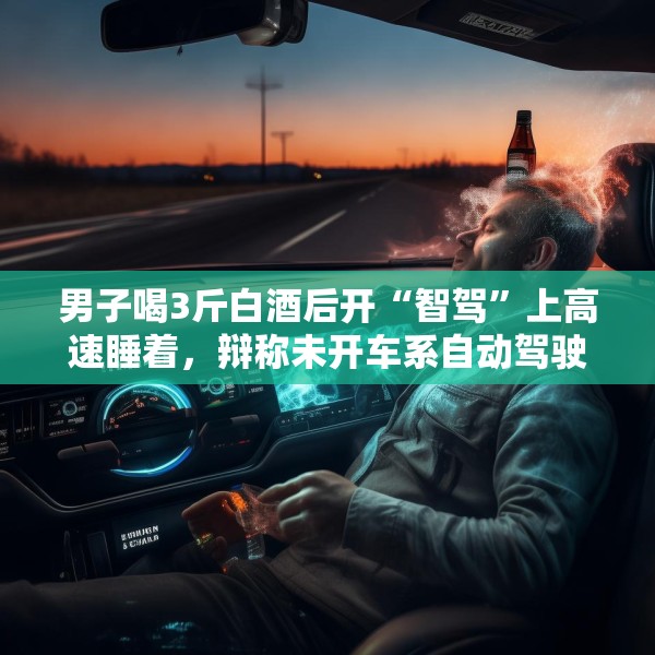 男子喝3斤白酒后开“智驾”上高速睡着，辩称未开车系自动驾驶