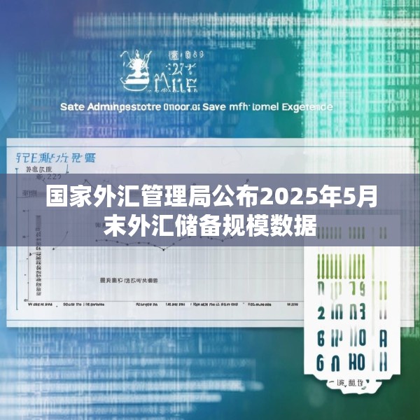 国家外汇管理局公布2025年5月末外汇储备规模数据