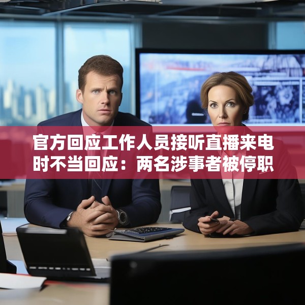 官方回应工作人员接听直播来电时不当回应：两名涉事者被停职