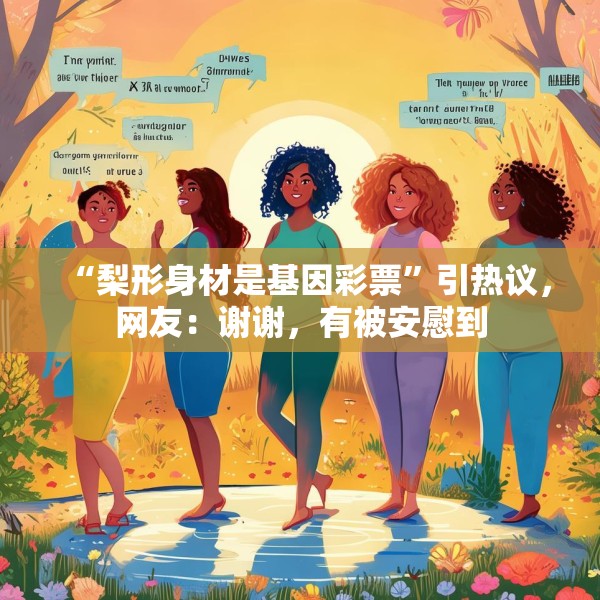 “梨形身材是基因彩票”引热议，网友：谢谢，有被安慰到