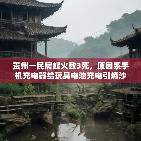 贵州一民房起火致3死，原因系手机充电器给玩具电池充电引燃沙发
