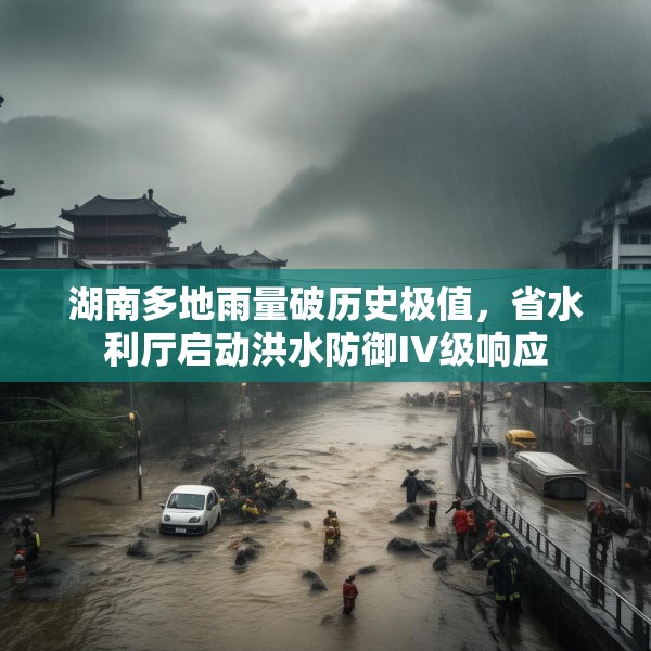 湖南多地雨量破历史极值，省水利厅启动洪水防御IV级响应