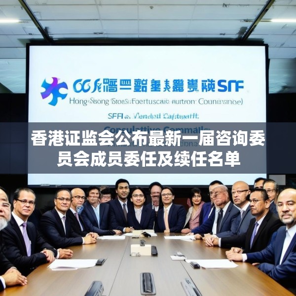 香港证监会公布最新一届咨询委员会成员委任及续任名单