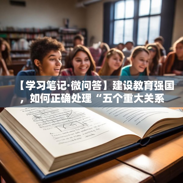 【学习笔记·微问答】建设教育强国，如何正确处理“五个重大关系”？
