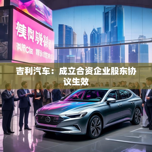 吉利汽车：成立合资企业股东协议生效
