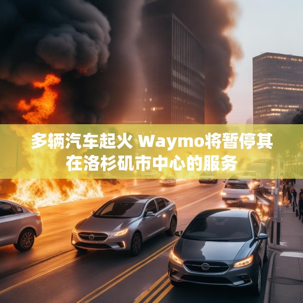 多辆汽车起火 Waymo将暂停其在洛杉矶市中心的服务