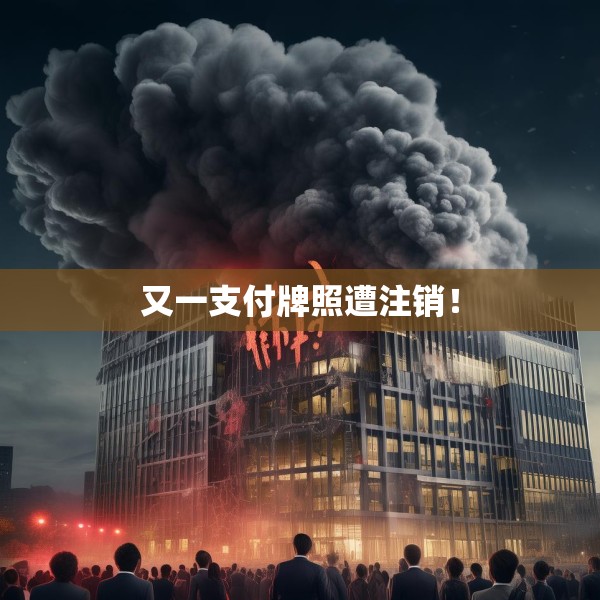 又一支付牌照遭注销！