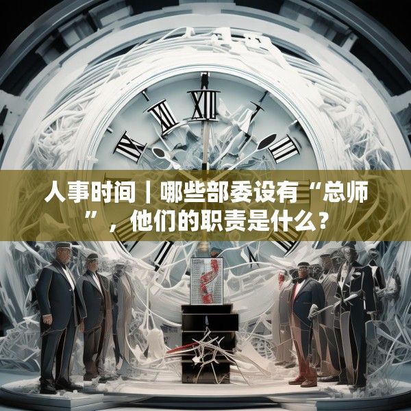 人事时间｜哪些部委设有“总师”，他们的职责是什么？