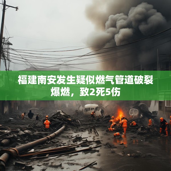 福建南安发生疑似燃气管道破裂爆燃，致2死5伤