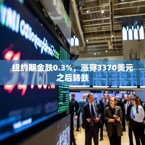 纽约期金跌0.3%，涨穿3370美元之后转跌