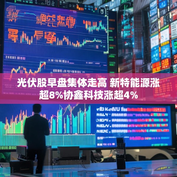 光伏股早盘集体走高 新特能源涨超8%协鑫科技涨超4%