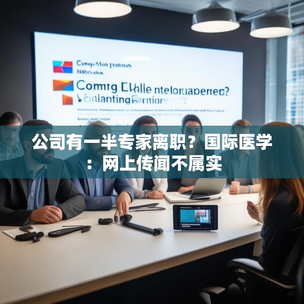 公司有一半专家离职？国际医学：网上传闻不属实
