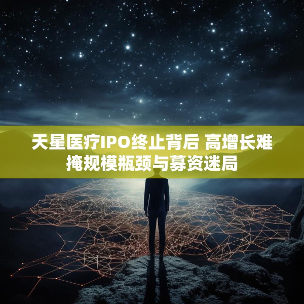 天星医疗IPO终止背后 高增长难掩规模瓶颈与募资迷局