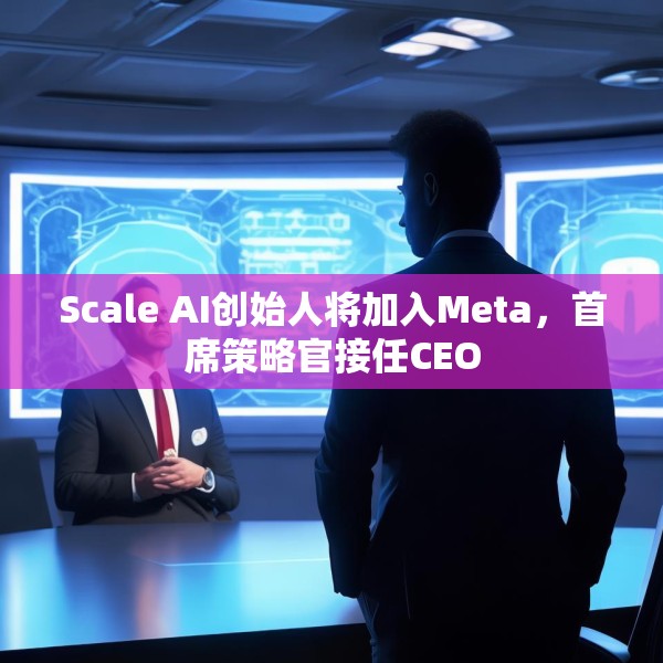 Scale AI创始人将加入Meta，首席策略官接任CEO
