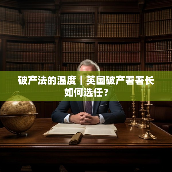 破产法的温度｜英国破产署署长如何选任？