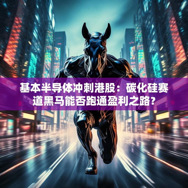 基本半导体冲刺港股：碳化硅赛道黑马能否跑通盈利之路？