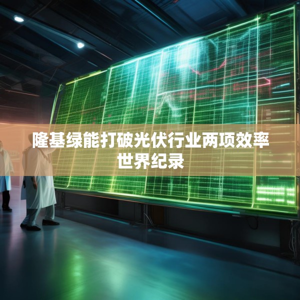 隆基绿能打破光伏行业两项效率世界纪录