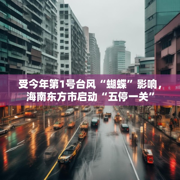 受今年第1号台风“蝴蝶”影响，海南东方市启动“五停一关”