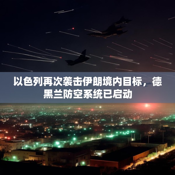 以色列再次袭击伊朗境内目标，德黑兰防空系统已启动