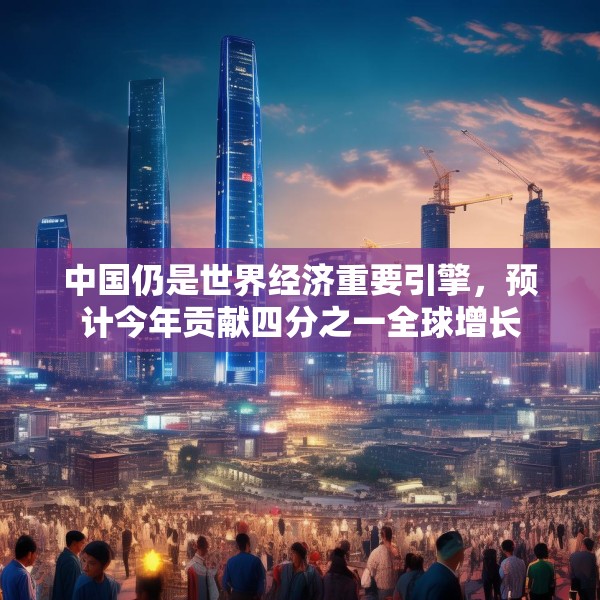 中国仍是世界经济重要引擎，预计今年贡献四分之一全球增长