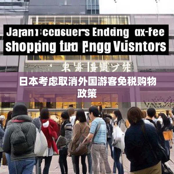日本考虑取消外国游客免税购物政策
