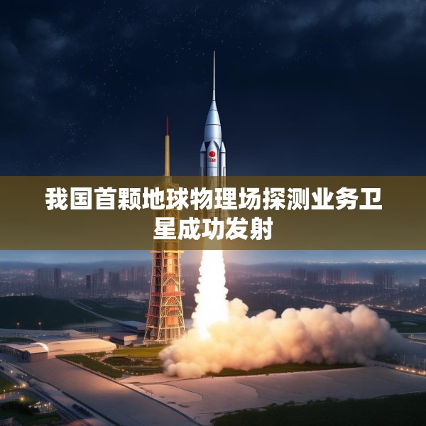 我国首颗地球物理场探测业务卫星成功发射