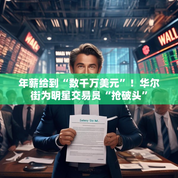 年薪给到“数千万美元”！华尔街为明星交易员“抢破头”