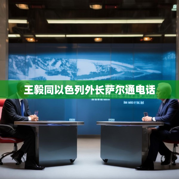 王毅同以色列外长萨尔通电话