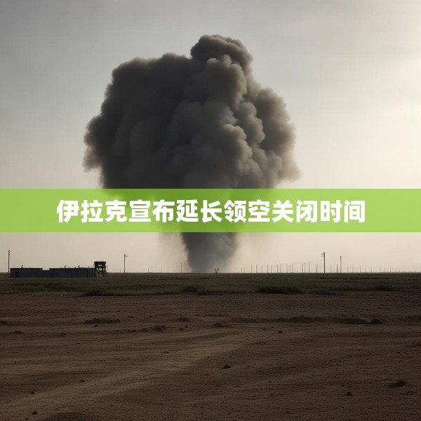 伊拉克宣布延长领空关闭时间
