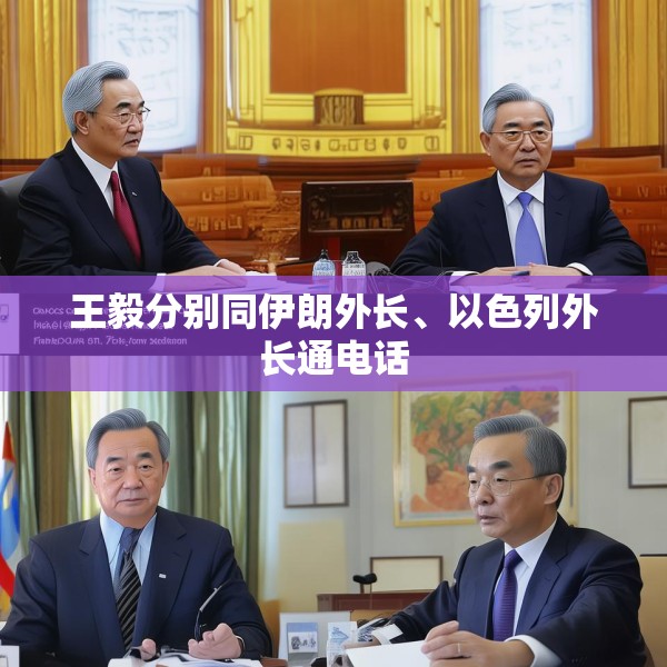王毅分别同伊朗外长、以色列外长通电话
