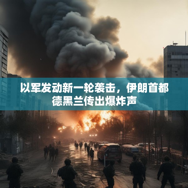 以军发动新一轮袭击，伊朗首都德黑兰传出爆炸声