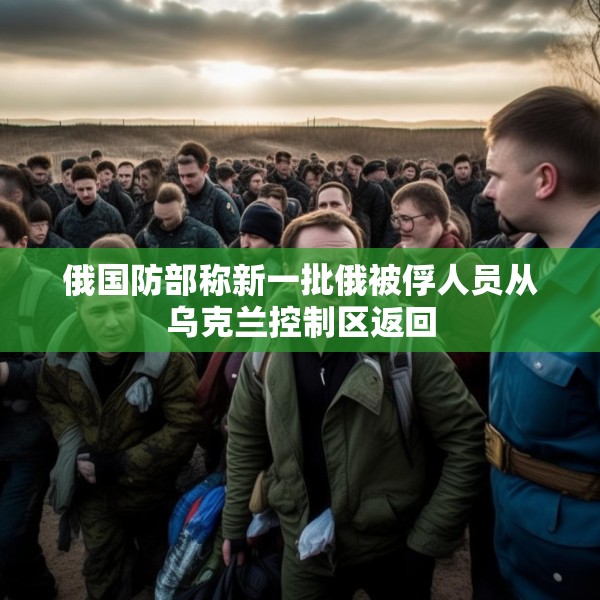 俄国防部称新一批俄被俘人员从乌克兰控制区返回