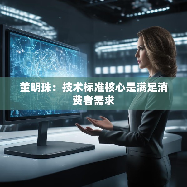 董明珠：技术标准核心是满足消费者需求