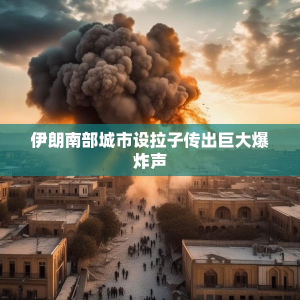 伊朗南部城市设拉子传出巨大爆炸声