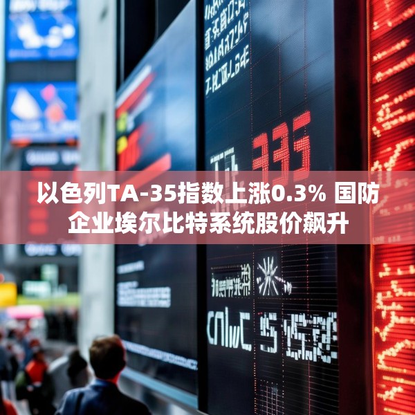 以色列TA-35指数上涨0.3% 国防企业埃尔比特系统股价飙升