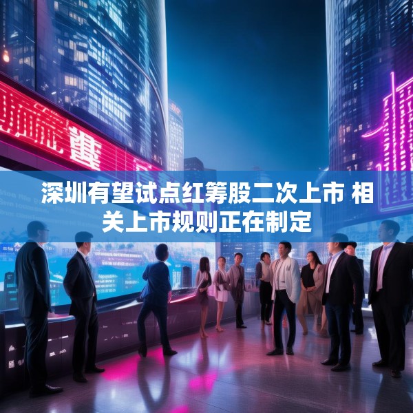深圳有望试点红筹股二次上市 相关上市规则正在制定