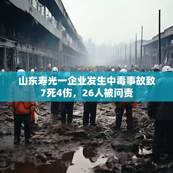 山东寿光一企业发生中毒事故致7死4伤，26人被问责
