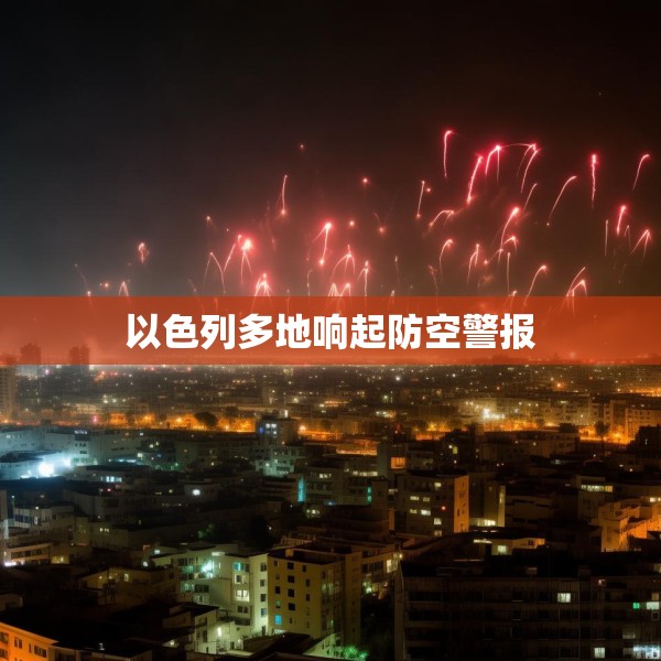 以色列多地响起防空警报