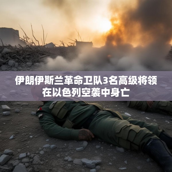 伊朗伊斯兰革命卫队3名高级将领在以色列空袭中身亡